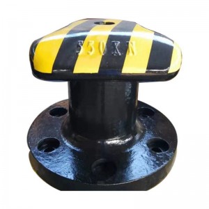 Cast Steel/Cast Iron R/T cap de ancorare bollard cu piese de fixare